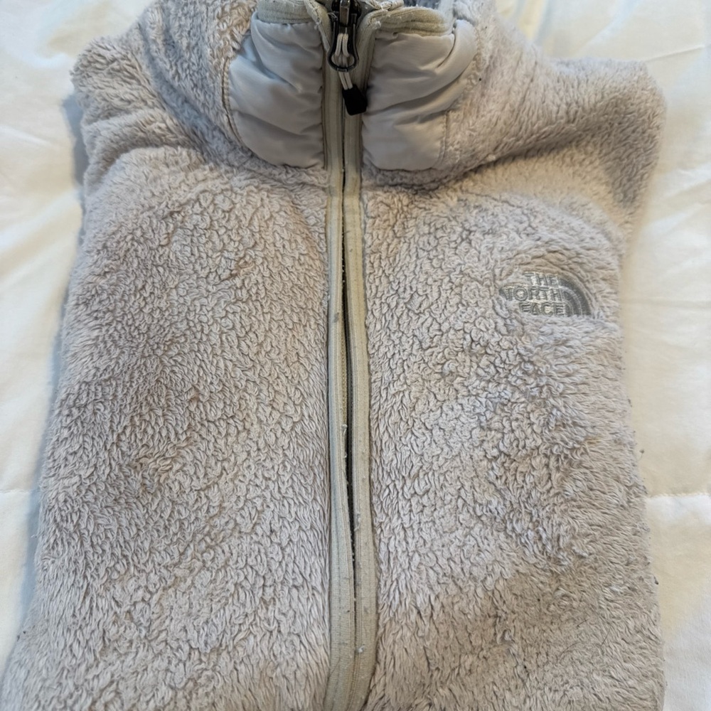 The North Face Ivory Fleece Vest